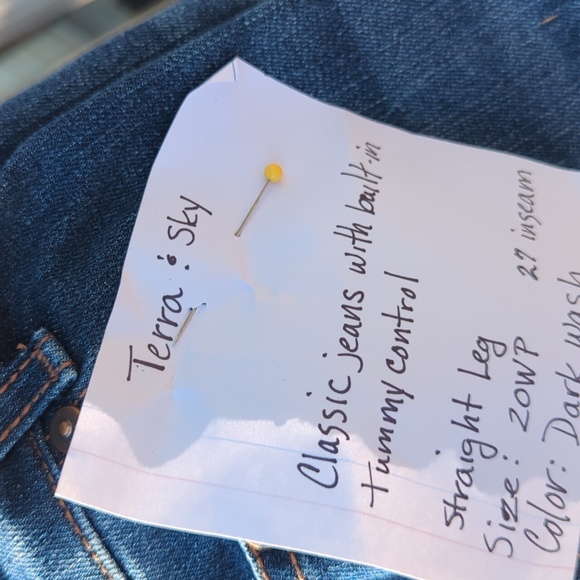 Terra & Sky Jeans Classic Jeans With Built In Tummy Control Poshmark